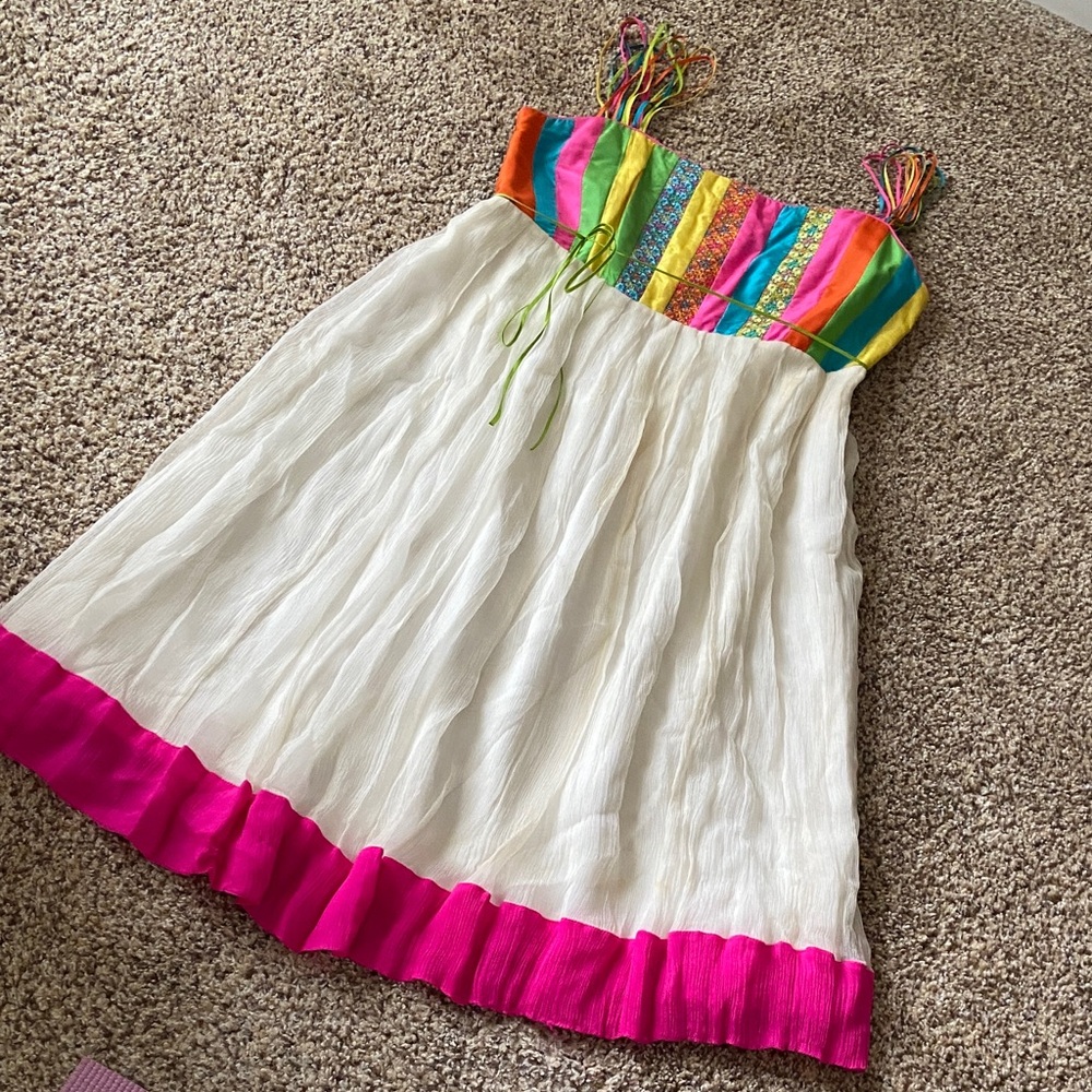 Bohemian colorful dress